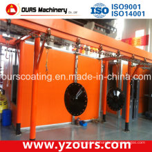 Advanced Paint Spraying Line with Water Curtain Paint Booth